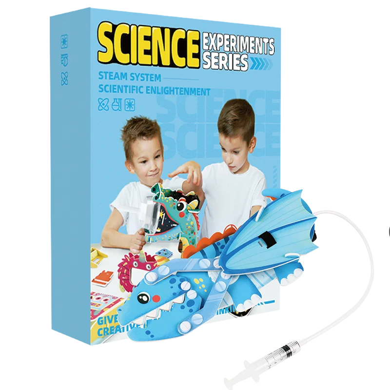 Science DIY Hydraulic Machinery Arm Model Craft Kit With Electrical Accessories Science Engineering Toys STEM DIY Kit Education
