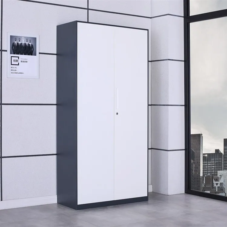 2022 Popular Metal Two Swing Door 5 Shelves Steel File Cabinet or Cupboard