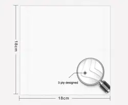 Natural organic bamboo travel facial tissue paper best soft tissue