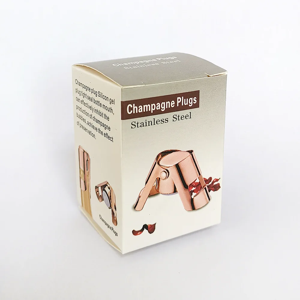 Stainless Steel Mini Wine Accessories Mini Vacuum Whiskey Champagne Saver Stopper Wine Bottle Stopper