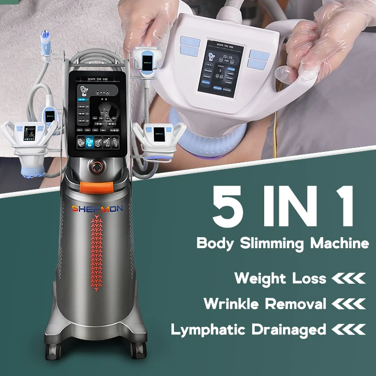 5 in 1 Endodermatology lymph drainage Cellulite massage Roller Velaroller Endos Velapro Machine For Body Slimming Shaper