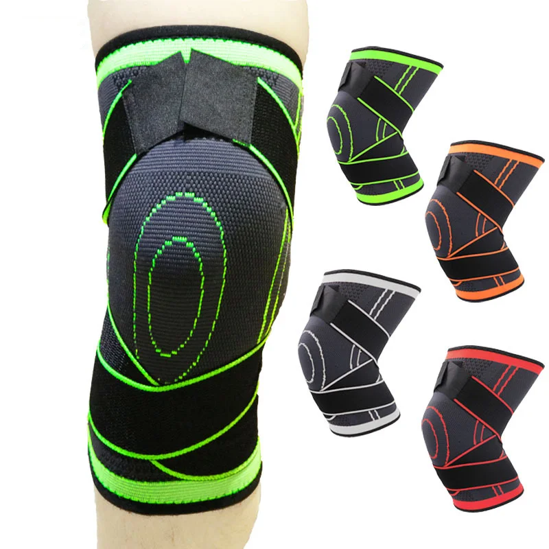 Marvili Rodillera Elastic Sponge Knee Support Joelheira Volleyball Kneepads Compression Leg Sleeve Adjustable Padded Protector
