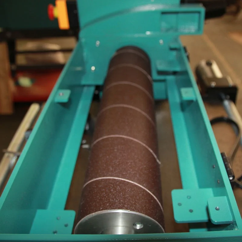 ZS18-A 18 Inch Wide Sandpaper Mini Wood Belt Grinding and Polishing Drum Sander Machine