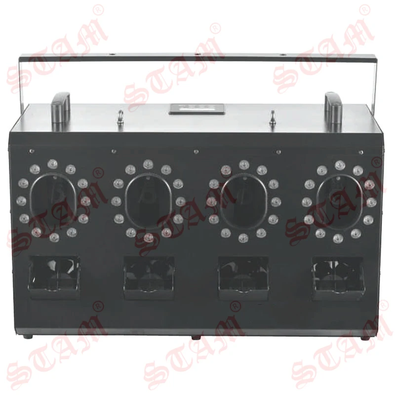 4 head bubble fog machine stage lighting bubble maker haze machine wedding party bubble machine