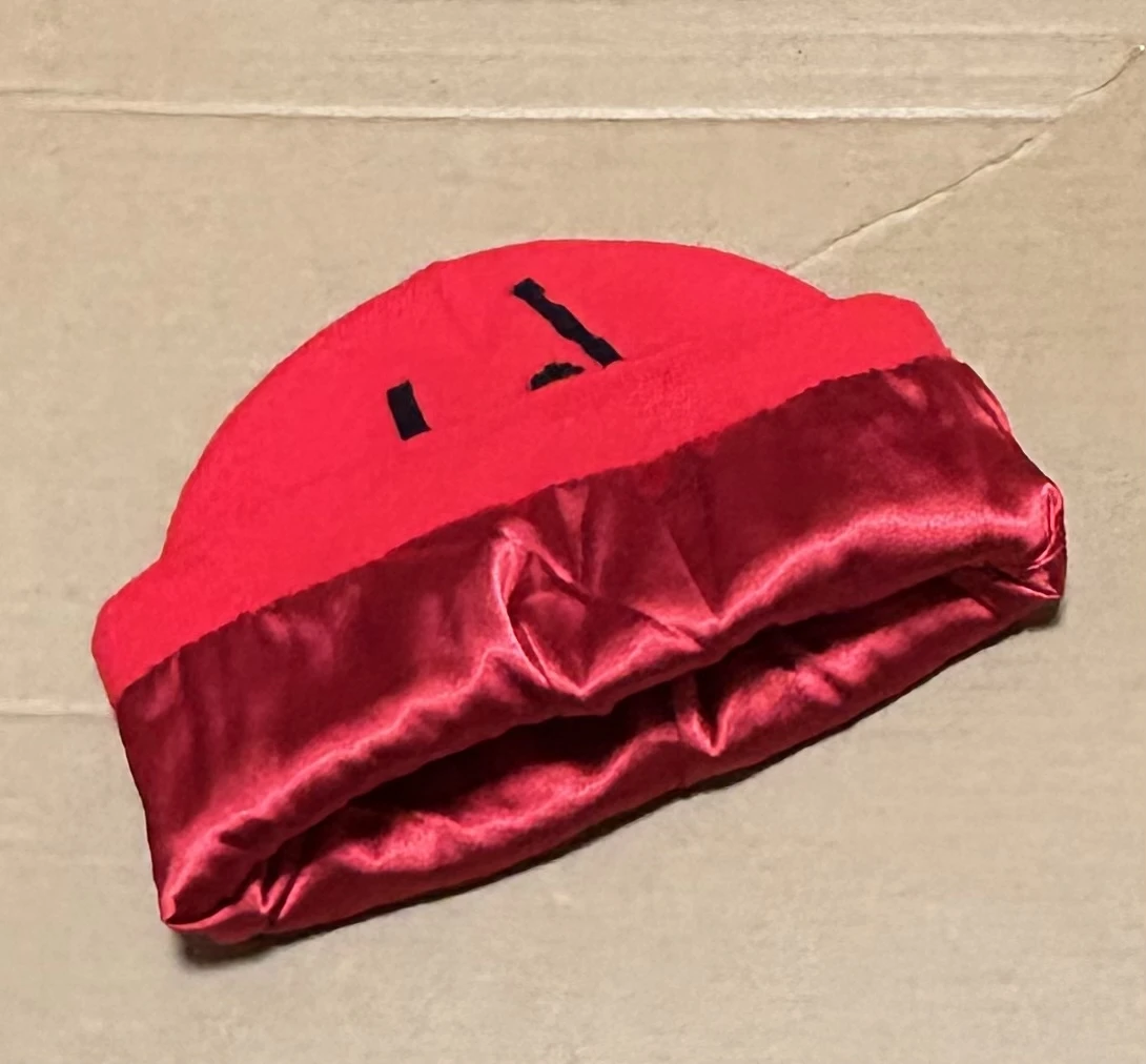 Wholesale Hight Quality Beanies With Custom Jacquard Logo And Satin Lined Inside