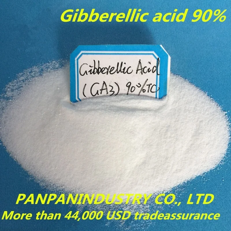 Plant growth hormones ga3 gibberellic acid purity 90 % for sale