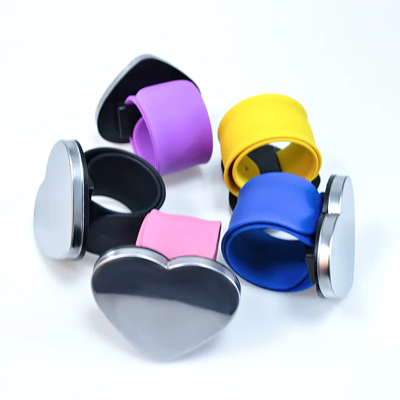 Salon Hairdressing Tools Magnet Slap Bracelet Rubber Magnetic Wrist Band