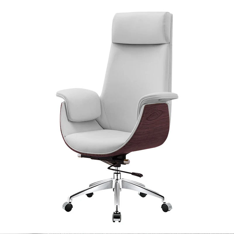 Office Chair Chairs Office Desk Furniture Luxury Comfortable Adjustable Swivel Lift Leather White Gaming Chair Modern Optional