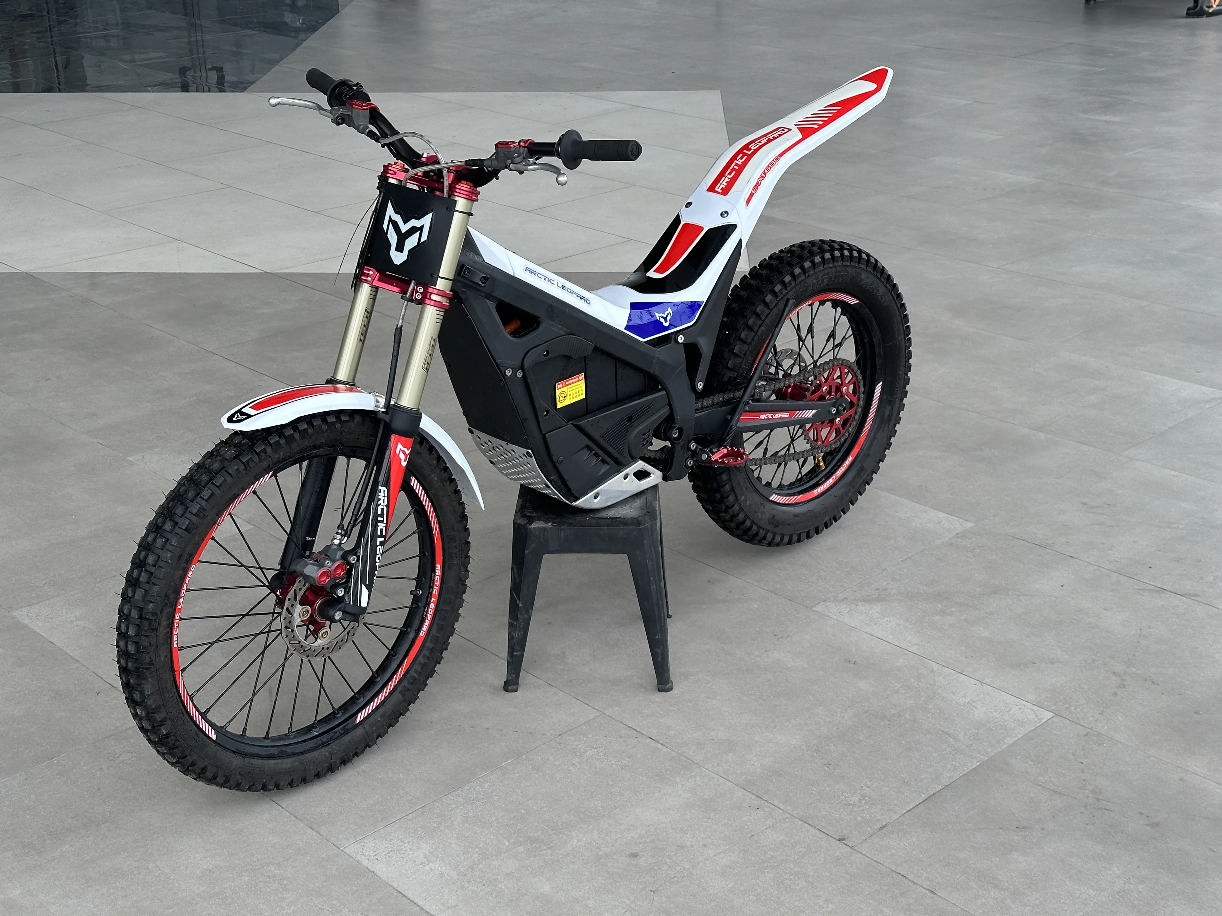 Hot Sale Racing Electric Bike Strong Power Arctic Leopard Electric Motorcycle SNOW LEOPARD E T 600