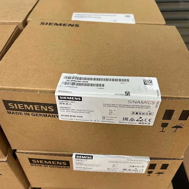 New Original Siemens SINAMICS S120 Control Unit 6SL3040-0PA01-0AA0 with good price
