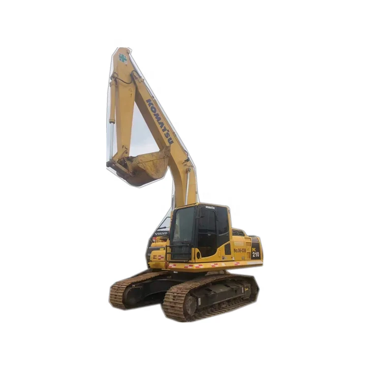 
21 tons of used Komatsu PC210-8 made in Japan excavator waiting for sale 