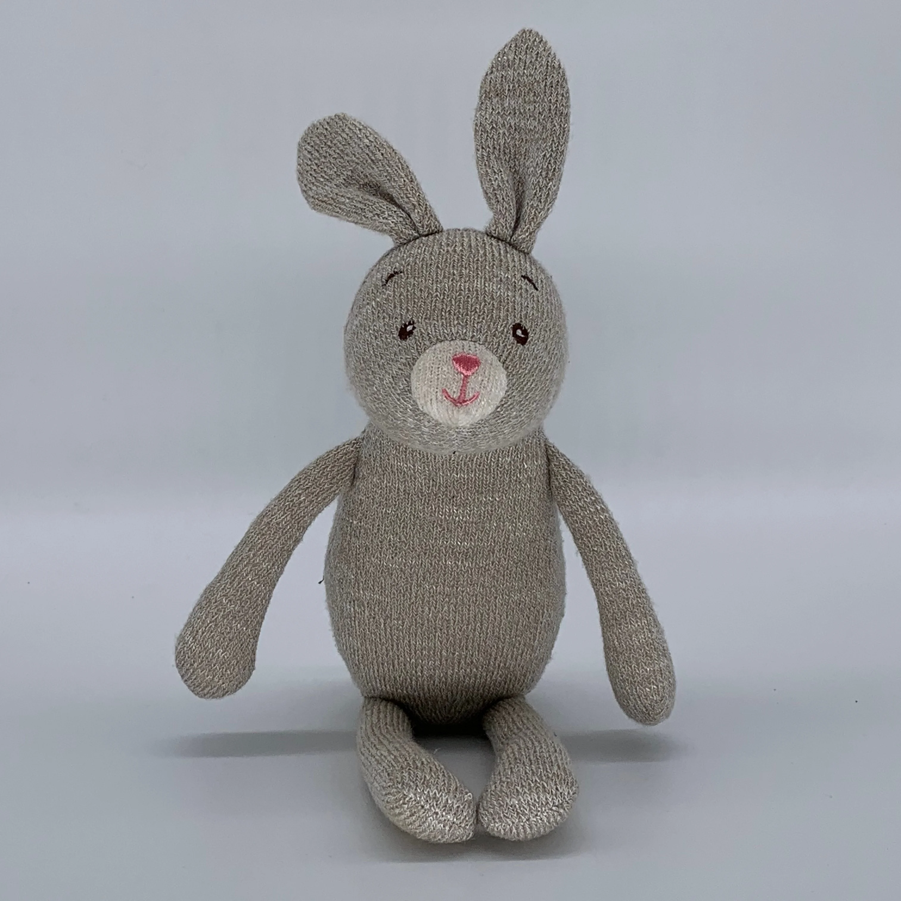 Natural Crochet Bunny Animal Friend Sleeping Bunny Crochet Toys
