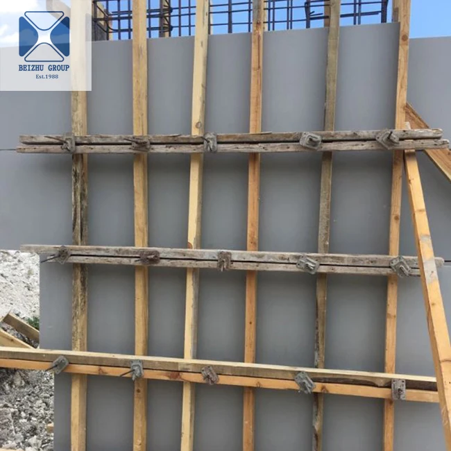 Waterproof PP hollow formwork sheet formwork plastic concrete film faced shuttering plywood