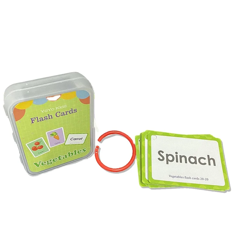 High Quality Custom Printed Flash Cards Math Paper/educational Flashcards for Kids