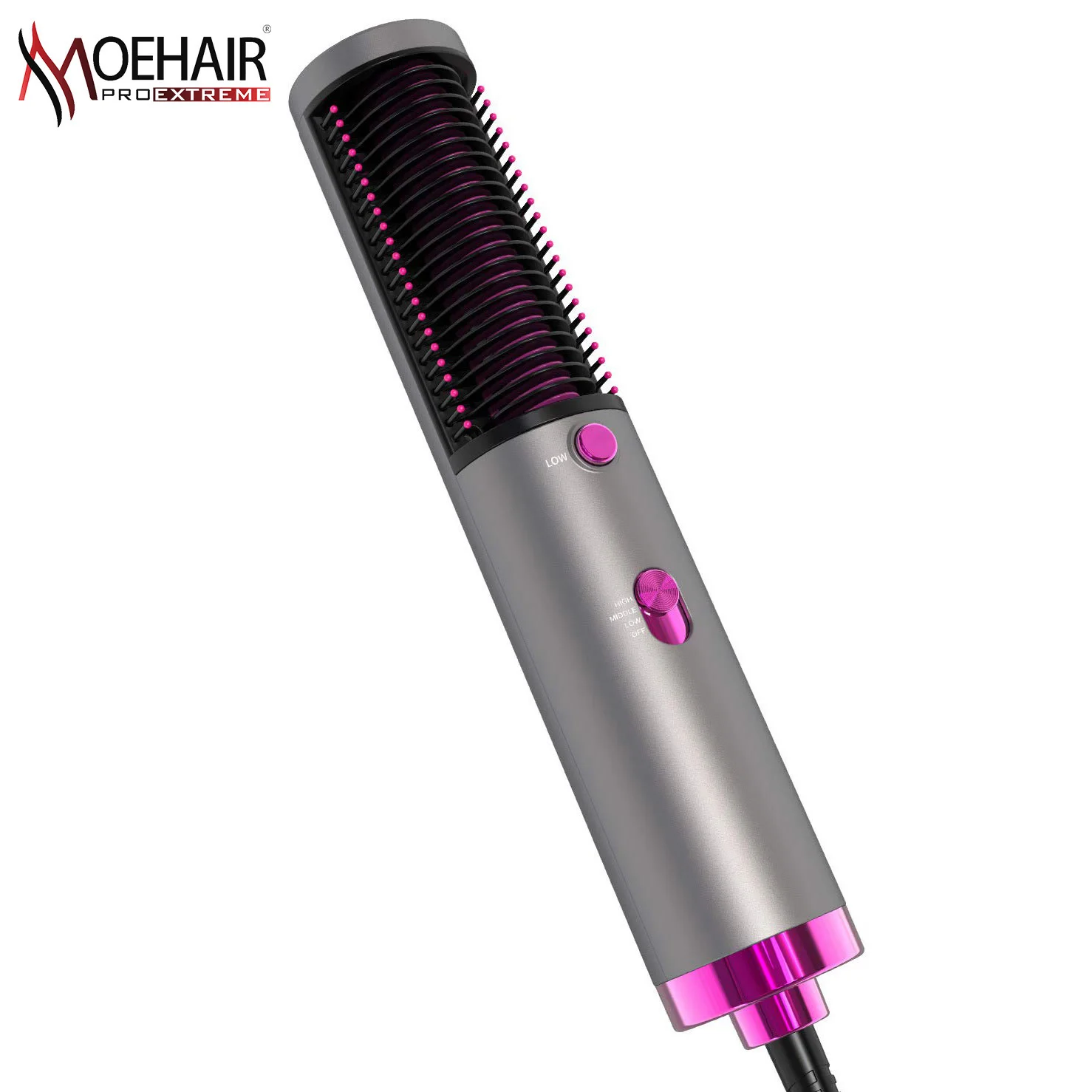 In Stock High Quality Hair Salon Equipment Salon Tool Electric Hot Comb Anti-Scald Hair Straightener Hot Air Brush