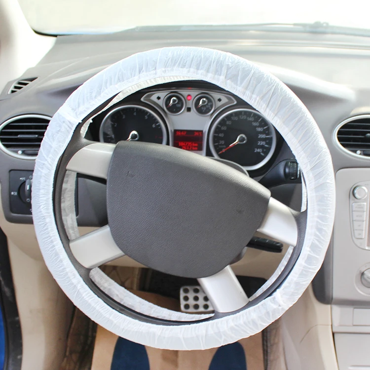 JZ Low price waterproof plastic car seat covers custom disposable clear transparent film car seats cover for car seat