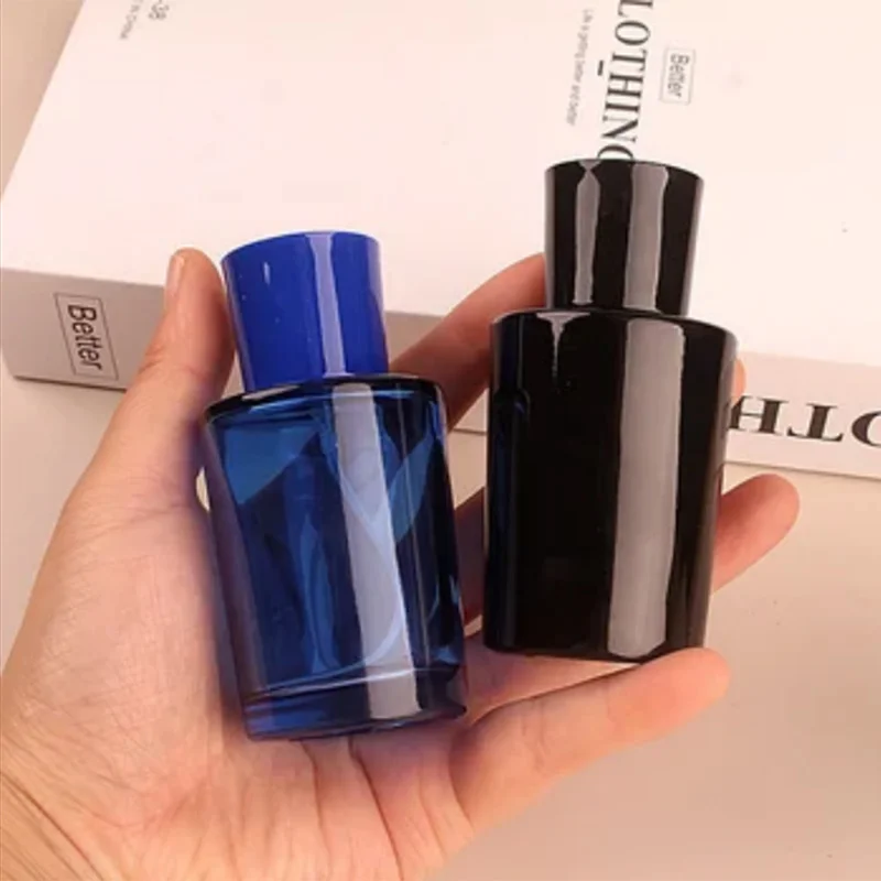 New30/ 50ml Empty Glass Perfume Bottle With Screw Lid Fragrance Atomizer Fine Mist Portable Travel Liquid Dispenser