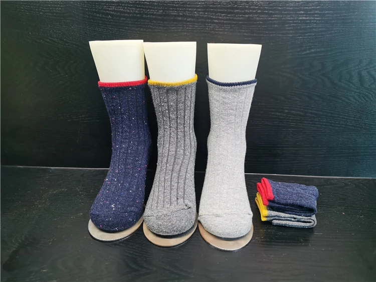 Wholesale Fashion Design Custom Oem Boys  Kids Children Cotton Socks Manufacturer Ribbed Sport Socks