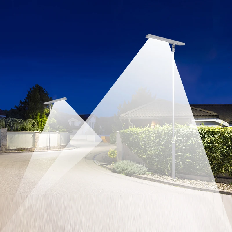 high quality endurance automatic integrated solar powered led street light 100w all in one outdoor road