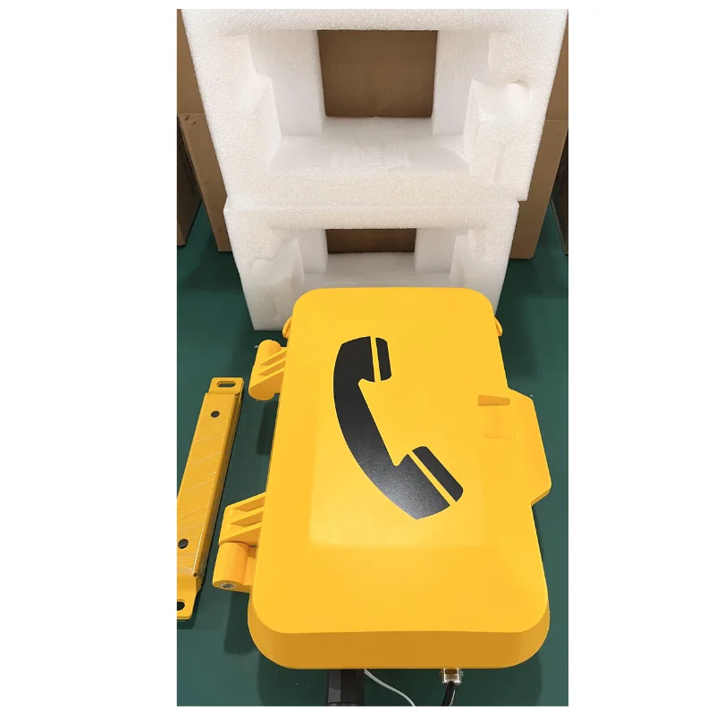 Hot Sell Wireless Lan Telefono Ip Industriale Outdoor Weatherproof Emergency Phone Call Box For Express Way