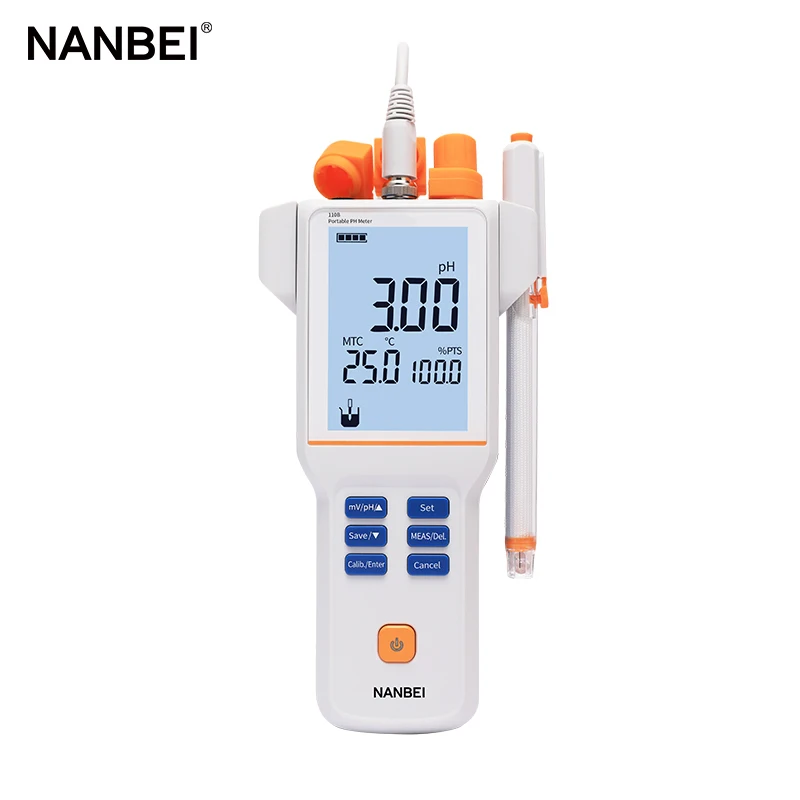 NANBEI industrial laboratory digital garden soil portable handheld ph tester meter