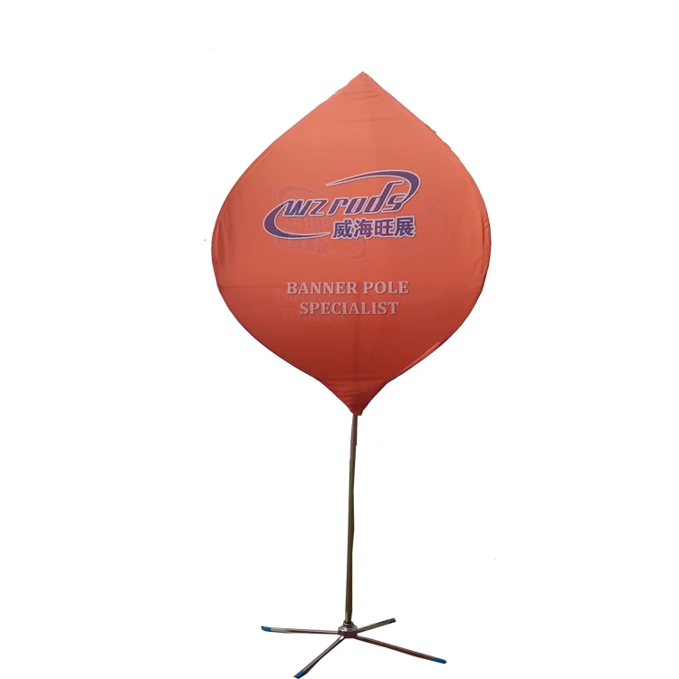 Weihai wzвнешний 3D дисплей, индивидуальный Печатный флаг, прочный карбоновый композитный фонарь для рекламы