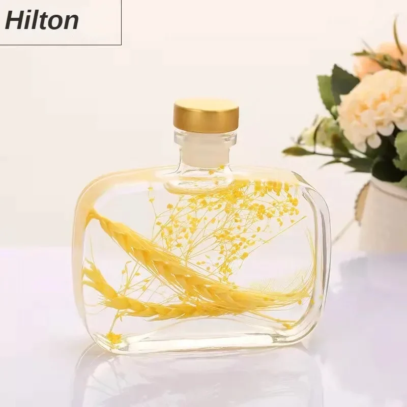 Bottle Reed Diffuser Sets Fruit Dry Flower Glass Aroma Hotel Collection Diffusers Air Freshener
