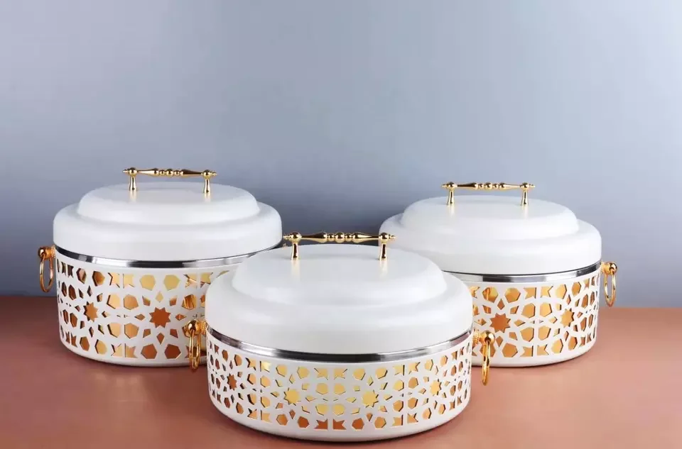 Unique Group Stainless Steel Airtight Containers Storage Warmer Insulated Food Jar Thermal with Elegant Decoration