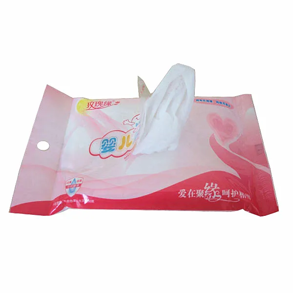
Natural Organic Non-woven Baby Oil Tissue Babe Care Wet Wipes 