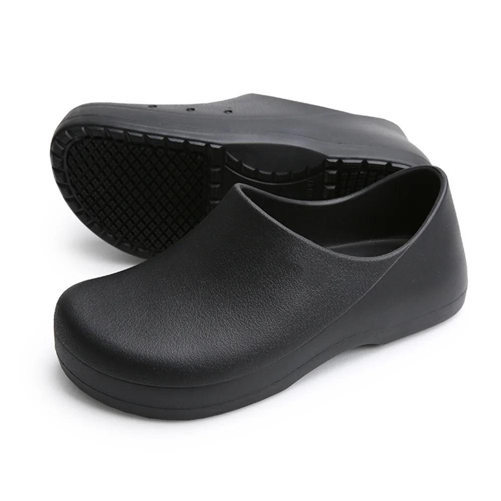 Hot Products Non Slip Oil Proof Hotel Safety Working Chef Kitchen Safety Shoes For Restaurant Catering Industry