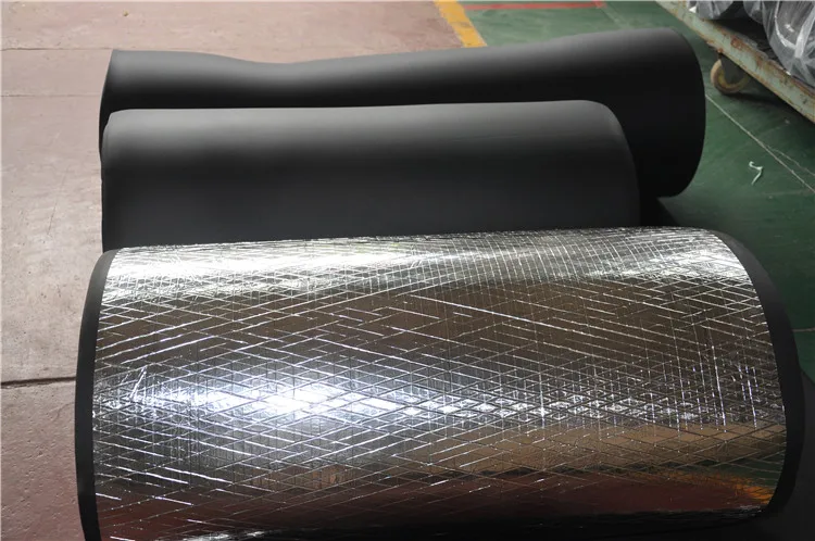 Customized Fire Retardant Elastomeric Nitrile Rubber Foam Insulation Sheet Roll