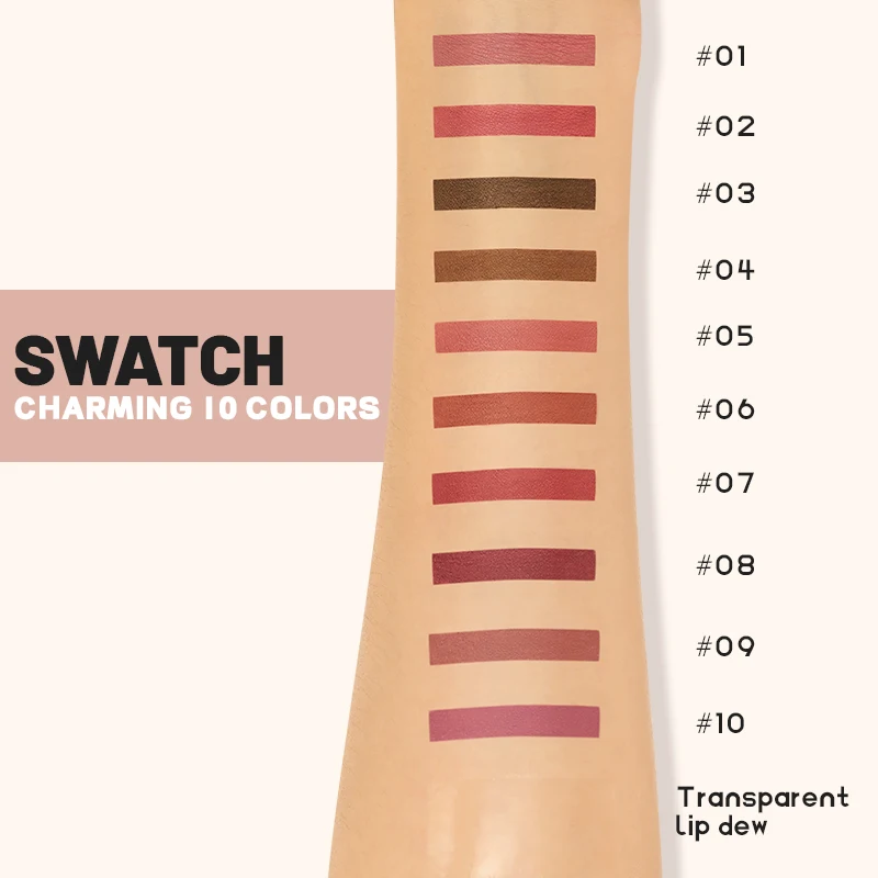 OEM Wholesale Makeup 2 In 1 Double Head Lipliner Lip Gloss Moisturizing Lip Plumping Matte To High Shine Lipgloss Private Label