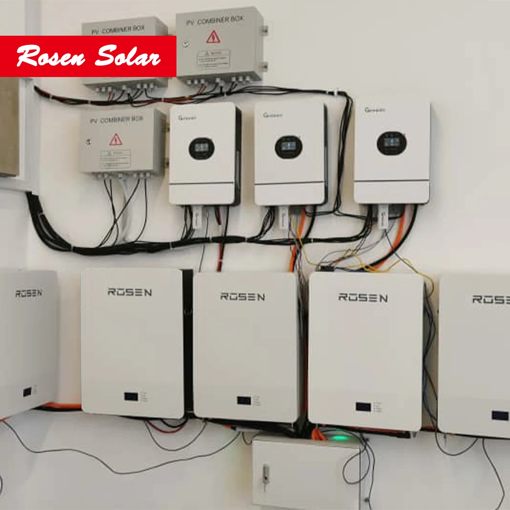 Growatt 5000ES 5000W решеточный Инвертор солнечной энергии литиевая батарея для