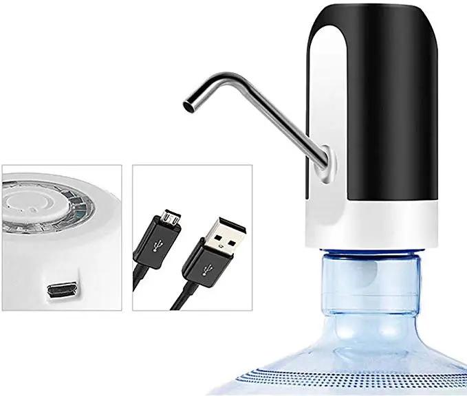 USB Rechargeable Automatic Electric Water Pump Dispenser Drinking Water Bottles