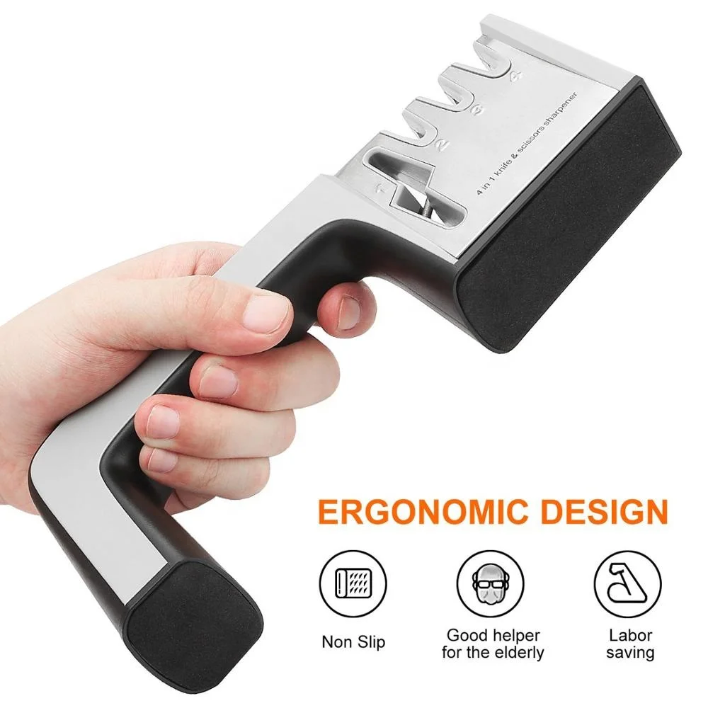 Professional 4 in 1 Scissors Sharpener Knife Sharpener