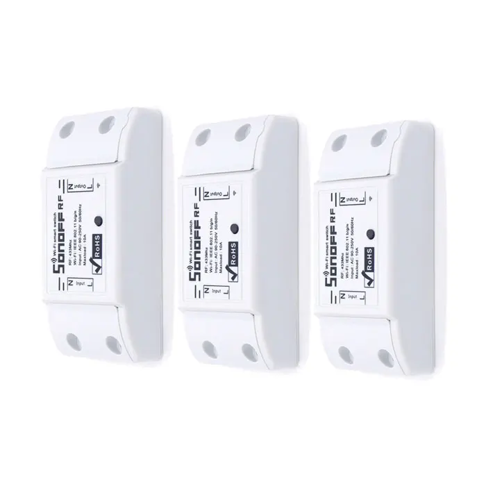 home automation light switch smart switch gsm remote control  sonoff basic