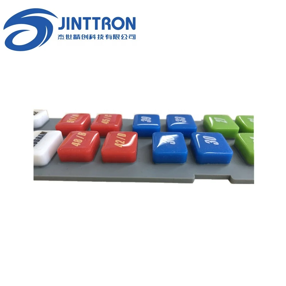 Silicon keypad rubber keyboard customized professional manufacturer buttons silicone  electronic keypads