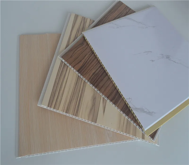 Fonyi pvc celling panel decoration rigid pvc sheet panel fireproof pvc wood false ceiling panels