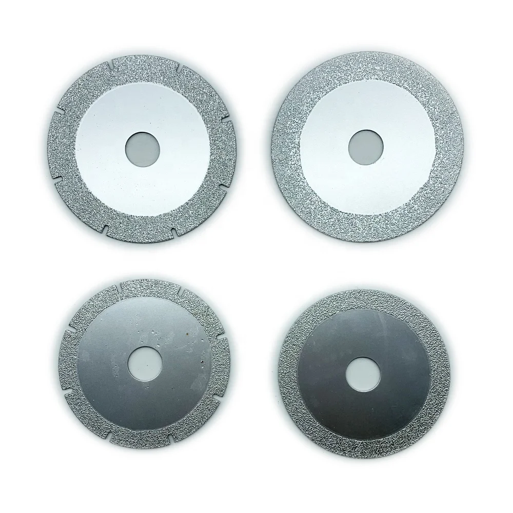 Baixin 4 inch 110mm vacuum brazed brazing furnace diamond saw blade tools for marble quartz tile glass ceramic