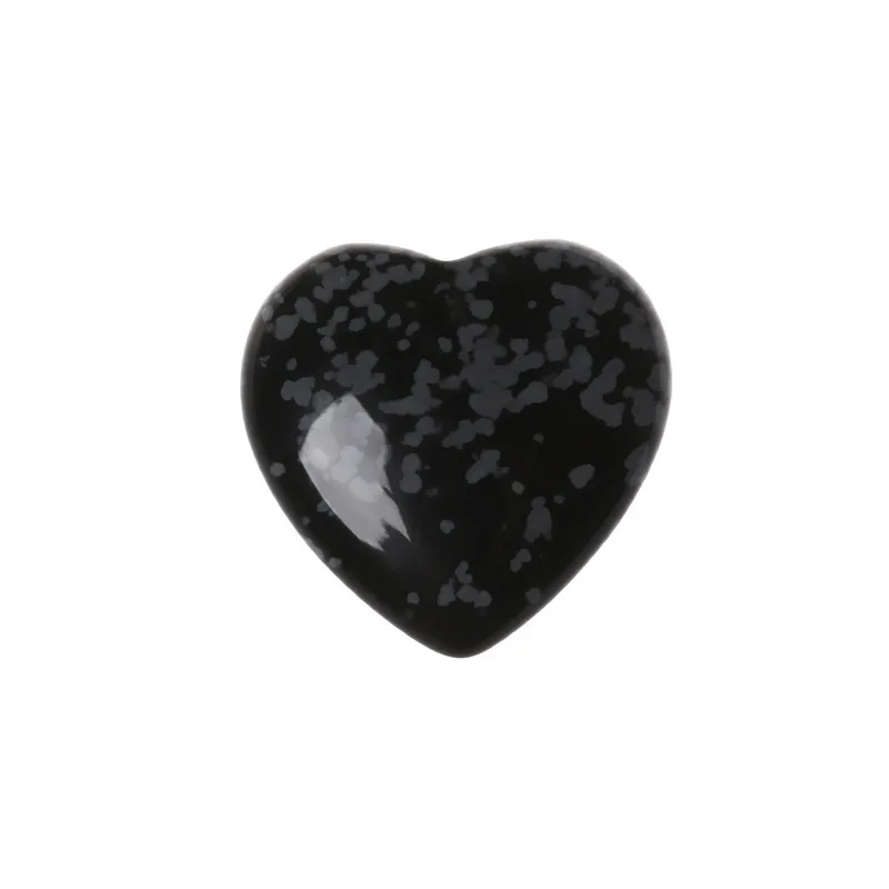 Custom size Natural Semi-precious Stone crystal craft heart shape stone for decoration