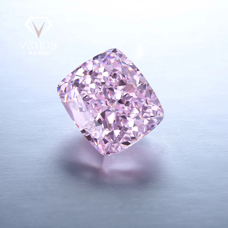 Radiant Lab Grown Pink Diamond Pink Lab Grown Diamond Pink Diamond Price Per Carat