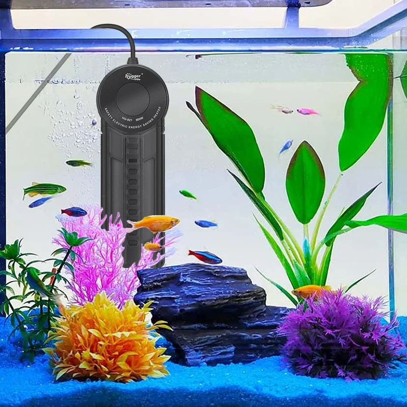 Hygger Fish Tank Aquarium Heater LED Digital Display Temperature Premium Titanium  Waterproof Heater For Aquarium Fish Tank