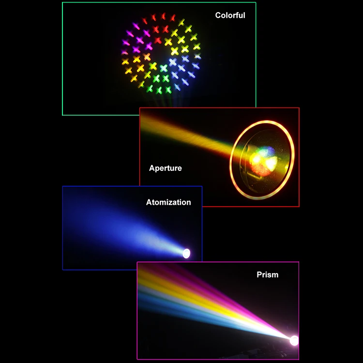 Sound Activated Master-Slave Control Stage Light Led Mini230 Moving Head Light For Disco Party Club Bar Dj Show Stage Lighting