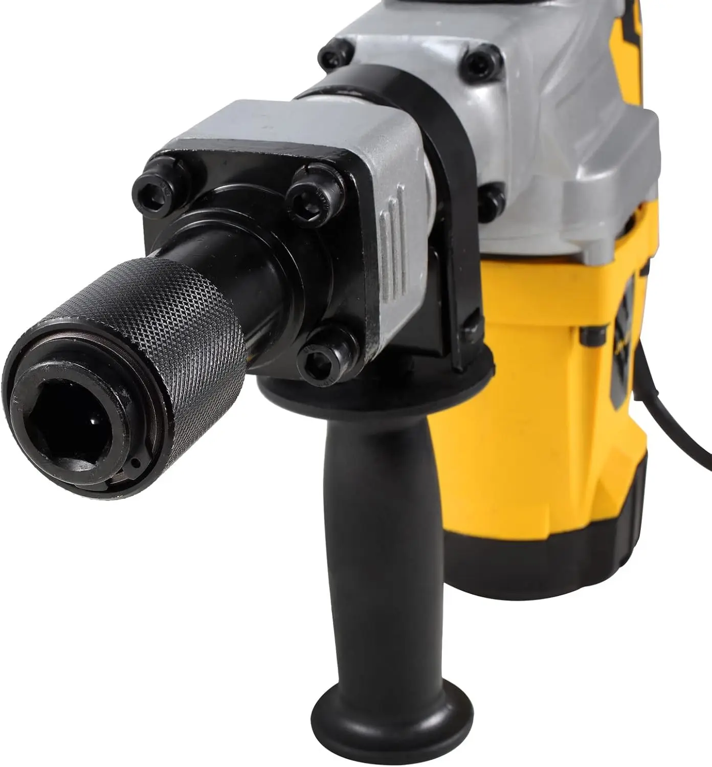 Cisivis 1300W Electric Demolition Jack Hammer,4200BPM Concrete Drill Breaker Kit Jackhammer