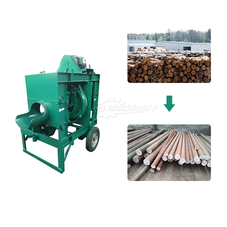 Wood Log Debarking Machine Log Debarker for Sale Wood peeling machine