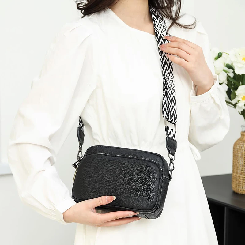 Customized Fashion PU Leather Small Cross Body Cell Phone Trendy Design Shoulder Purse Crossbody Bag for Women