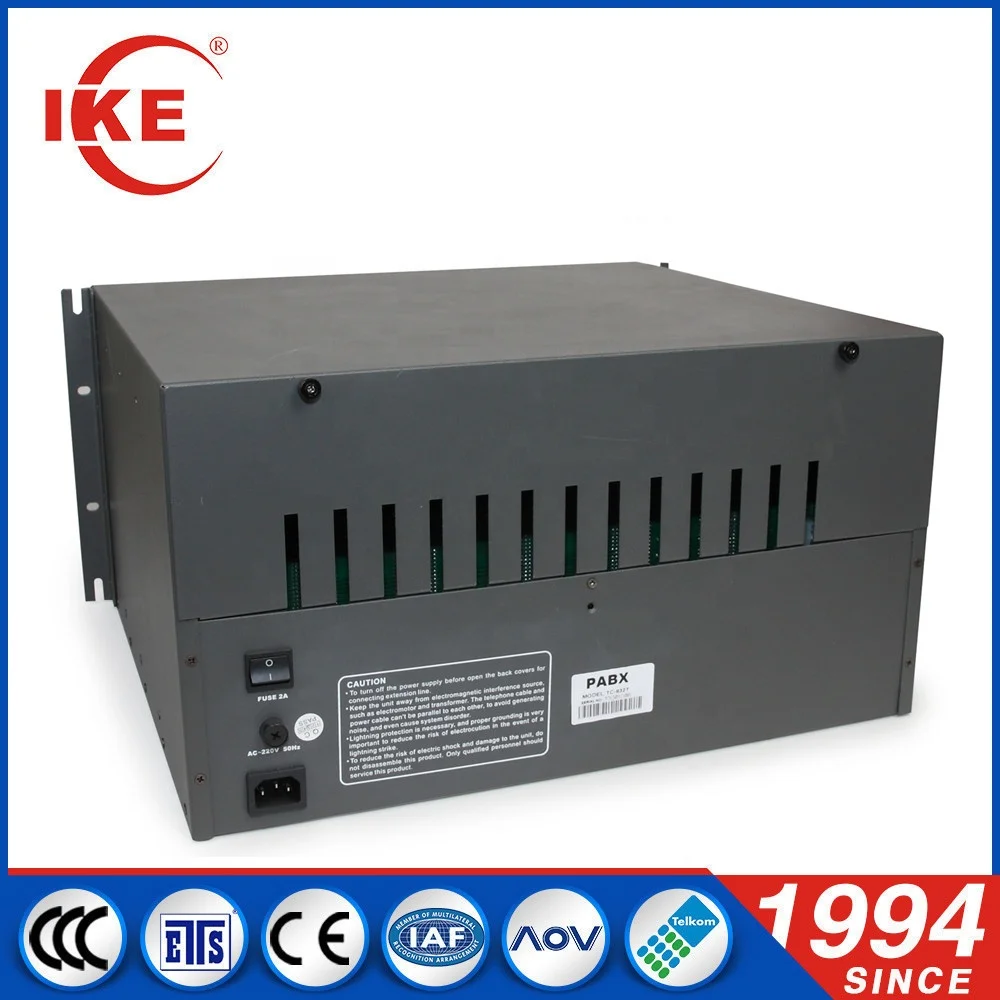 IKE Large capacity PABX PBX, 80 extensions