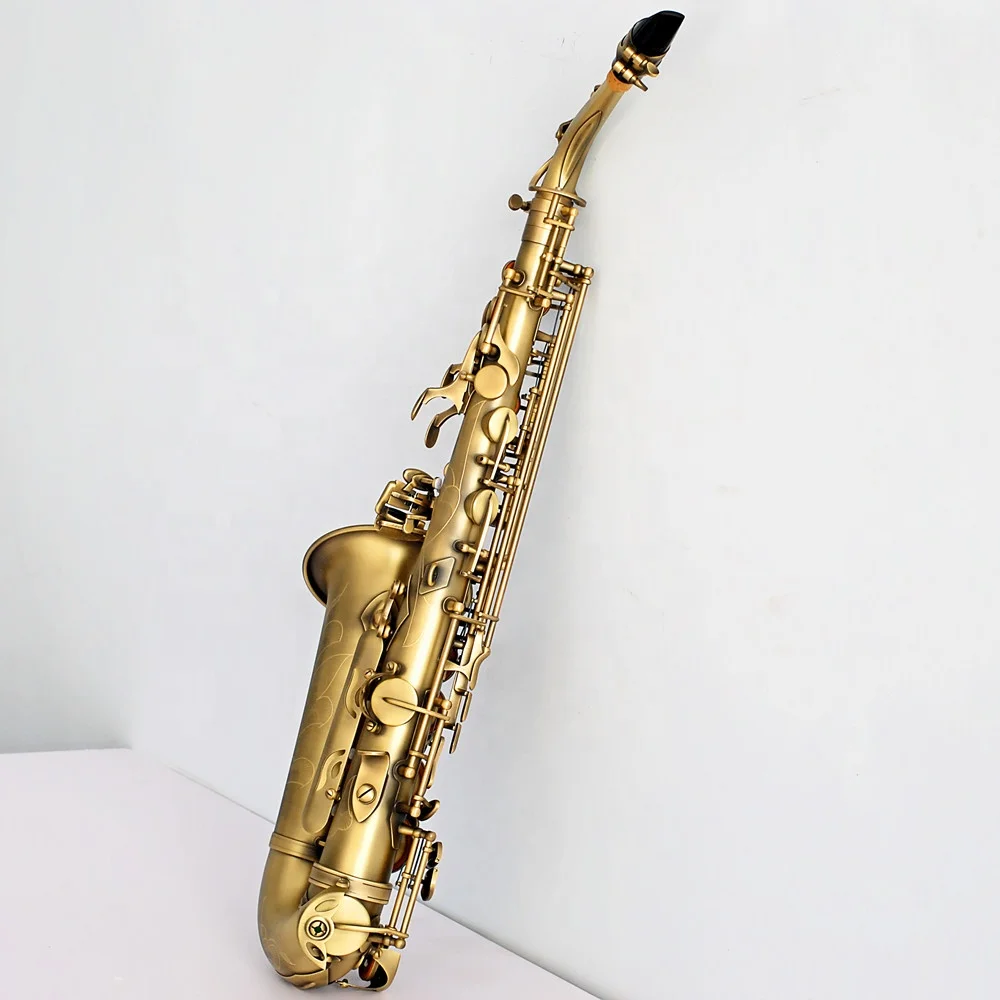 Saxophone musical instrument bronze archaize EB tone Baritone Saxophone