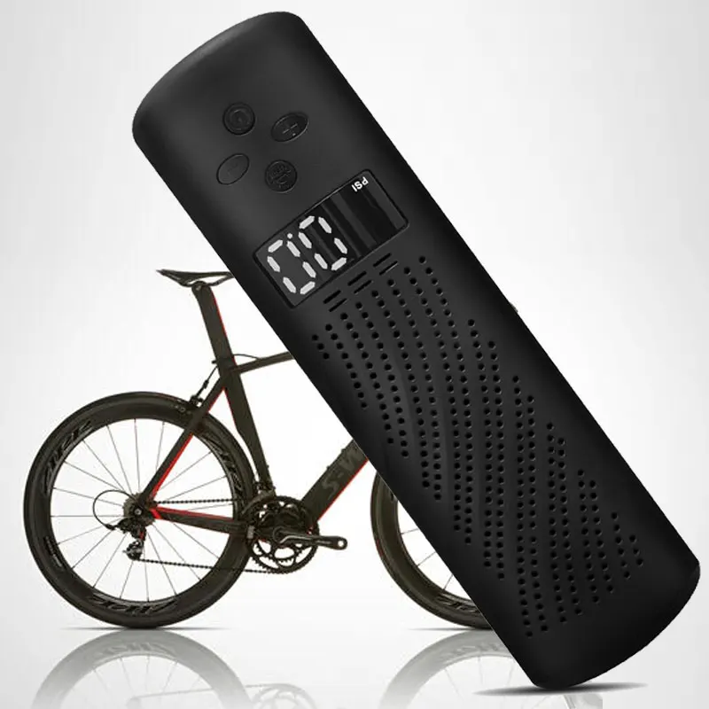 Air Compressor Car Tyre Inflator Heavy Duty Pump Tire Inflator Inflatable Pump Light Weight Portable 12V Max Motorcycle Black