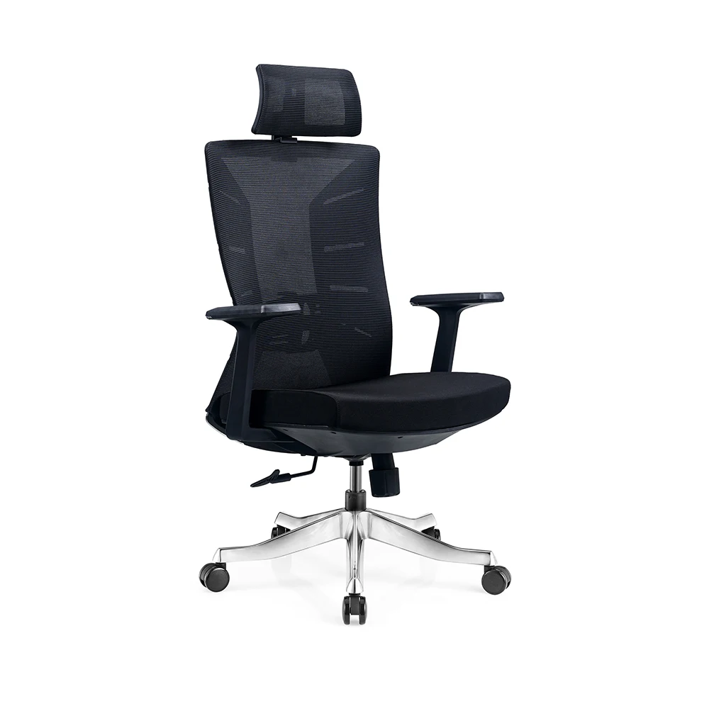 Регулируемый по высоте стул для руководителя конкурентоспособная цена конференц-зала персонала вращающееся офисное Сетчатое кресло